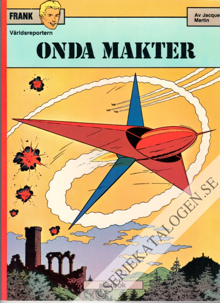 Framsida på Frank Onda makter (1980)