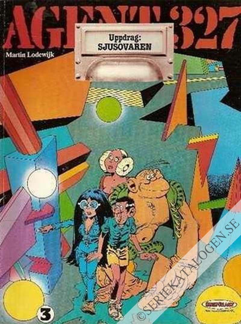 Framsida på Agent 327 Uppdrag: Sjusovaren (1986)