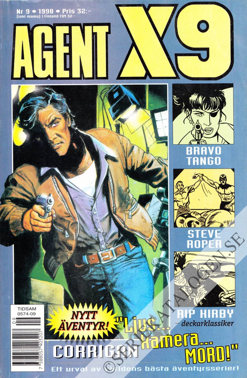 Framsida på Agent X9 #9 (1998)