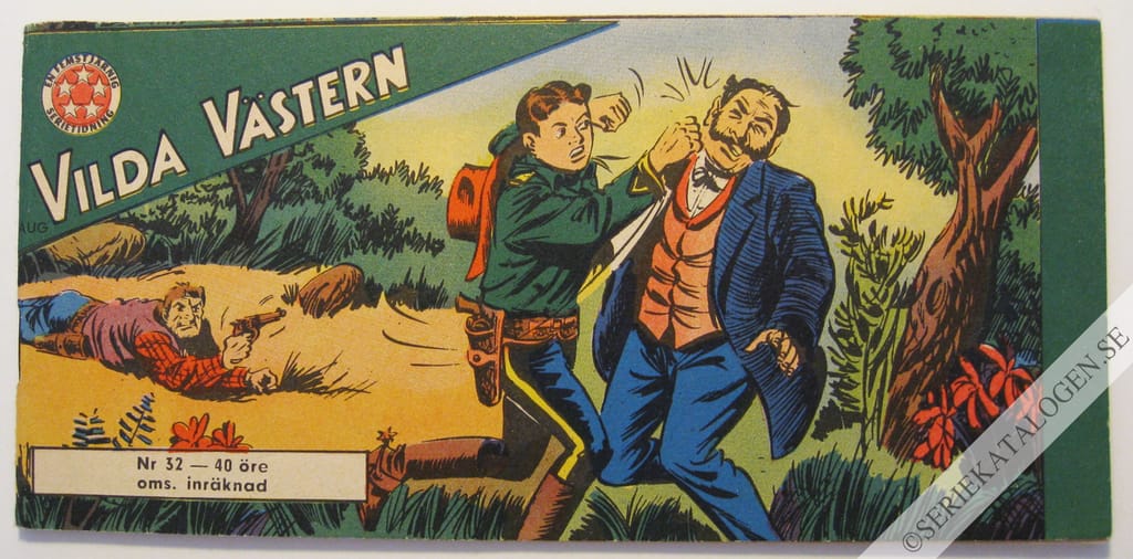 Framsida på Vilda Västern #32 (1966)