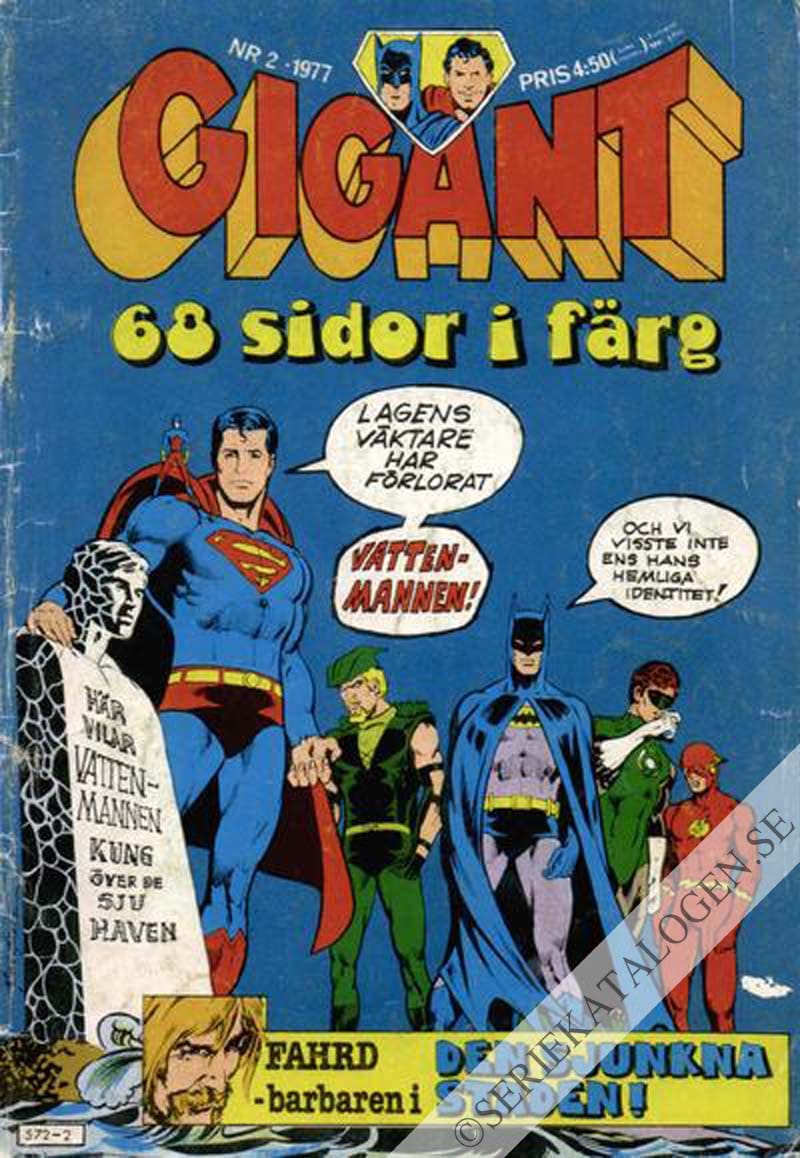 Framsida på Gigant #2 (1977)