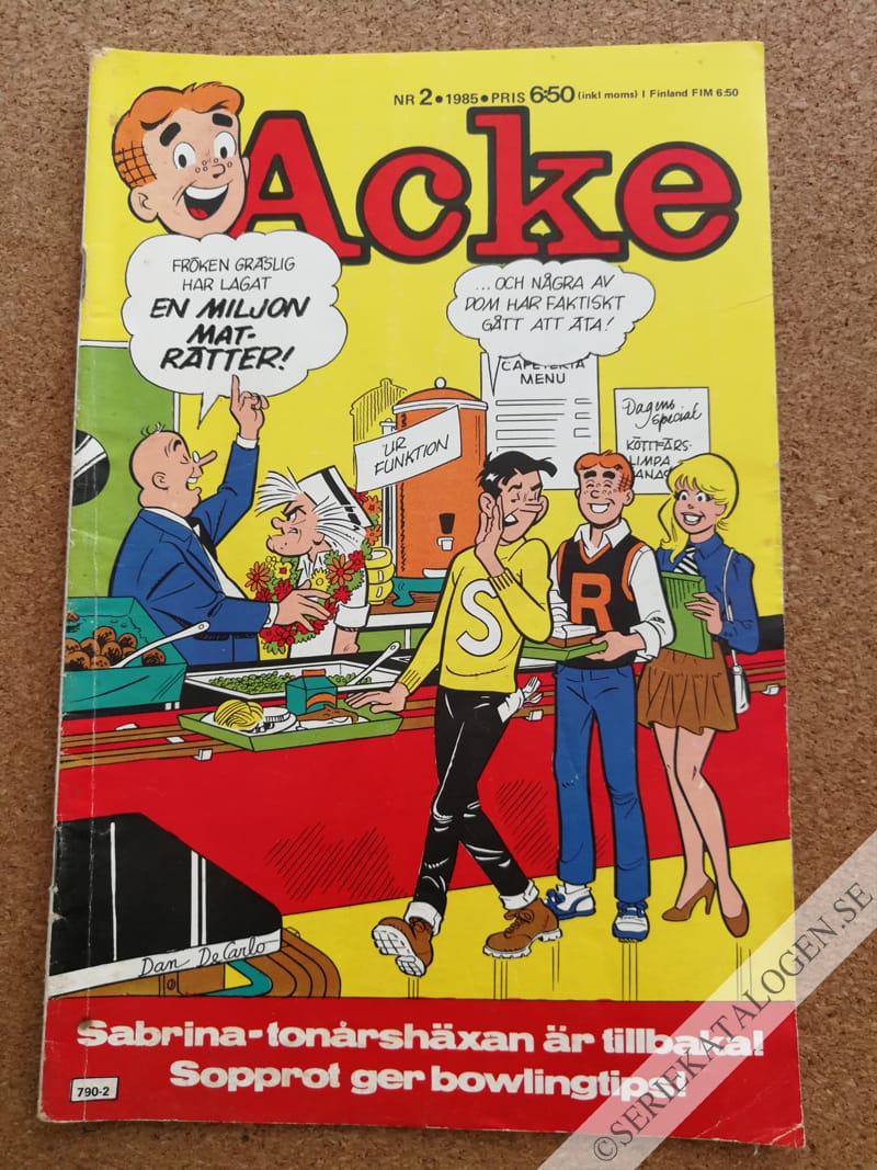 Framsida på Acke #2 (1985)