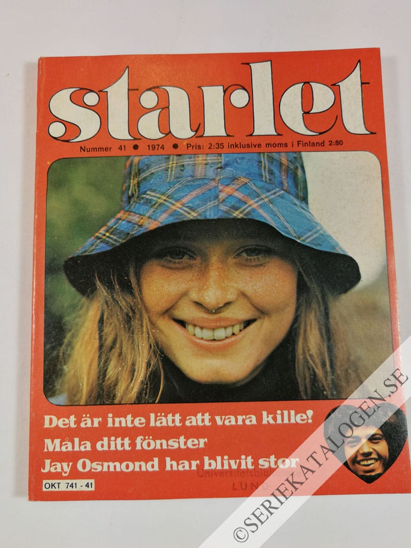 Framsida på Starlet #41 (1974)