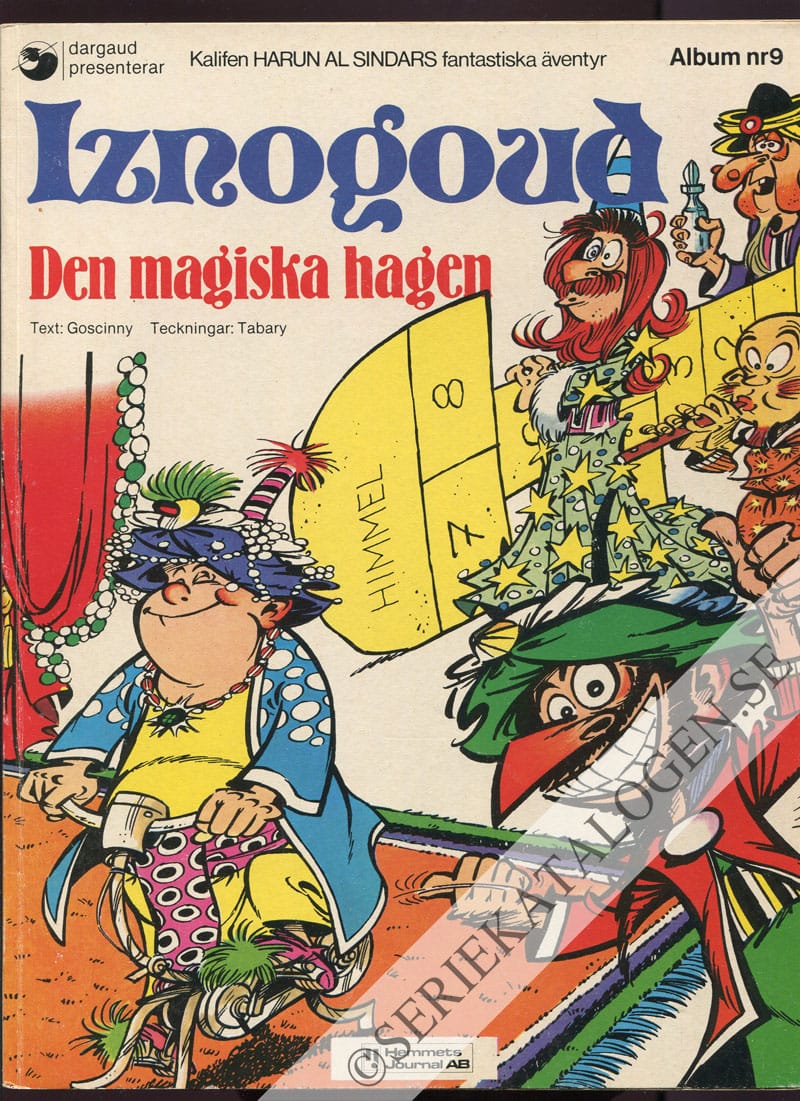 Framsida på Iznogoud Den magiska hagen (1981)