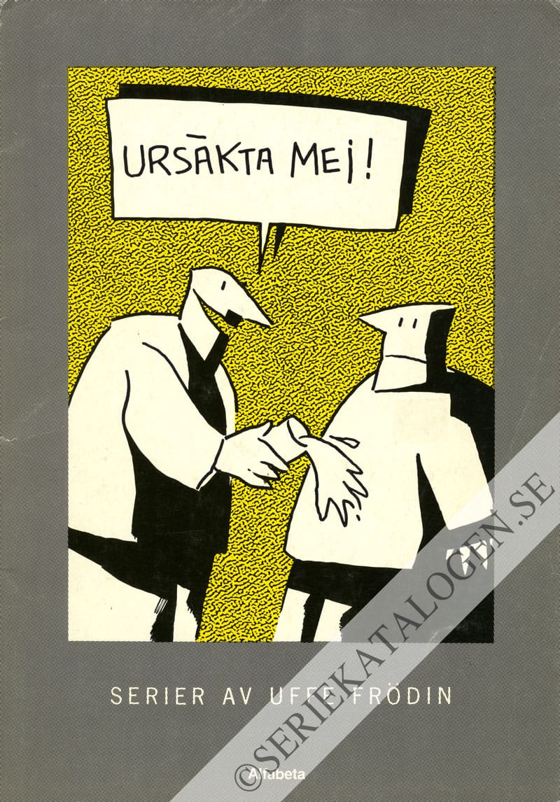 Framsida på Ursäkta mej! # (1985)