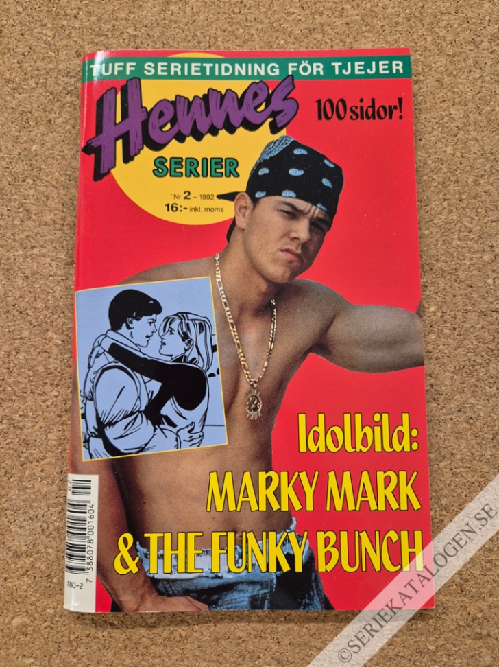 Framsida på Hennes serier #2 (1992)