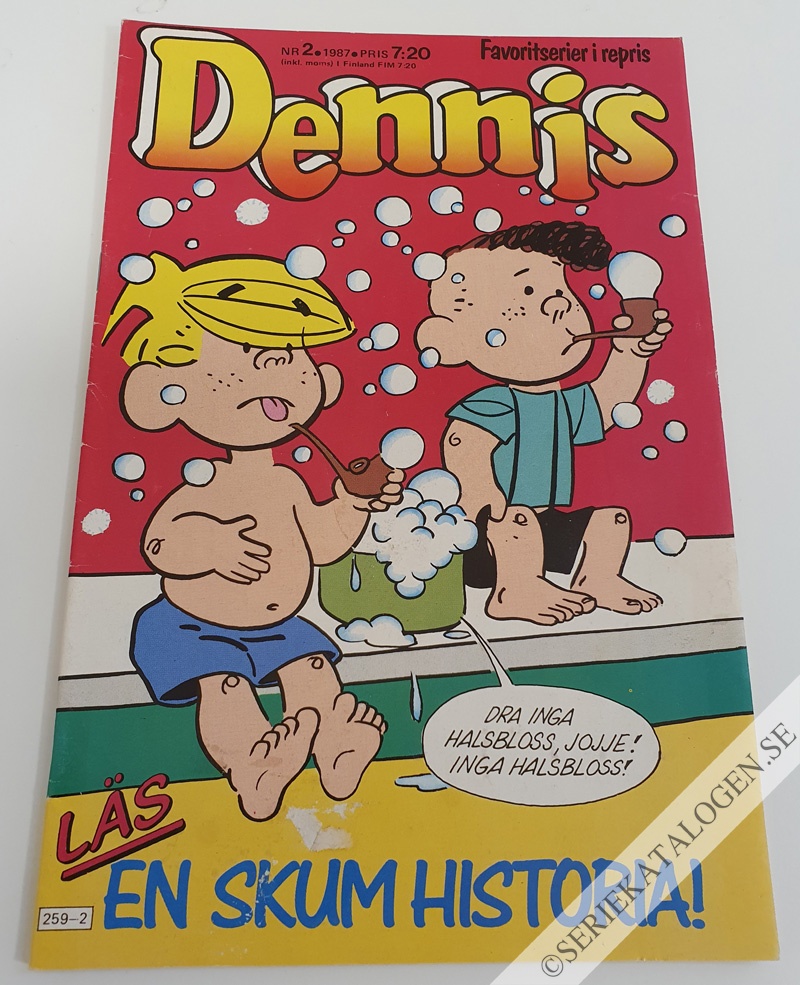 Framsida på Dennis #2 (1987)