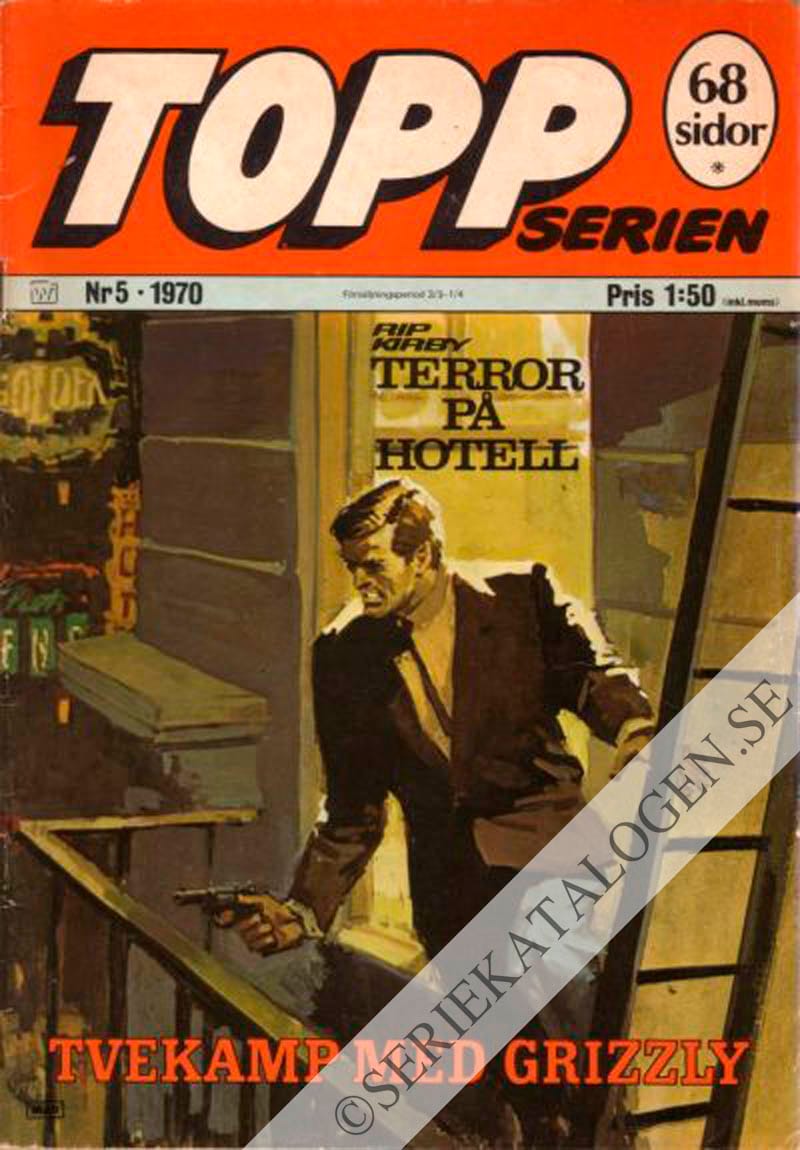 Framsida på Toppserien #5 (1970)