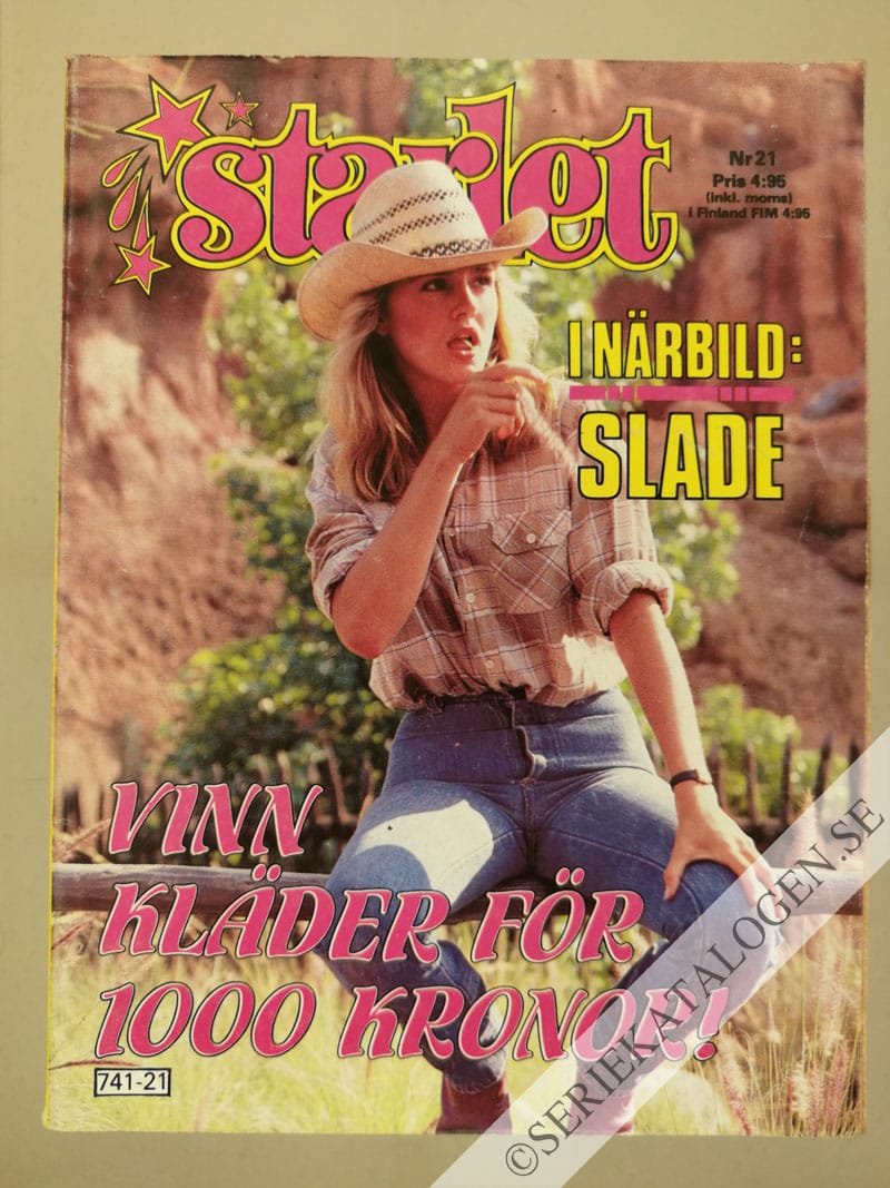 Framsida på Starlet #21 (1984)