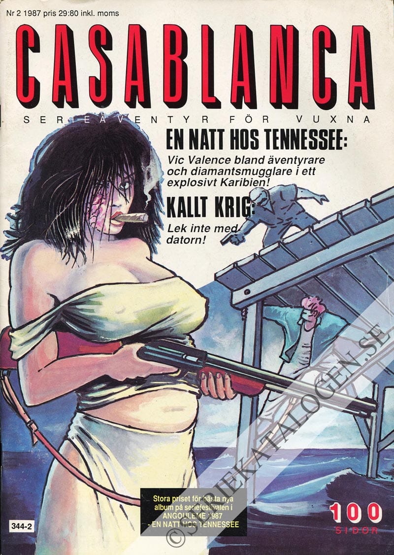 Framsida på Casablanca #2 (1987)