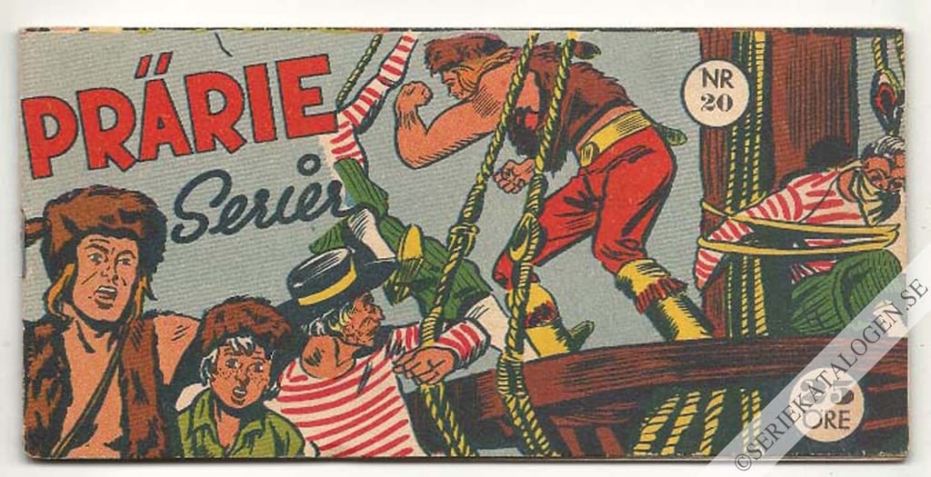 Framsida på Prärie-serier #20 (1957)
