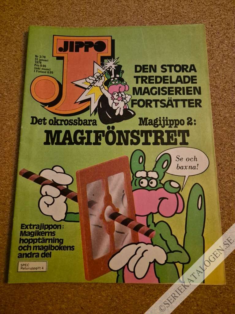 Framsida på Jippo #3 (1978)