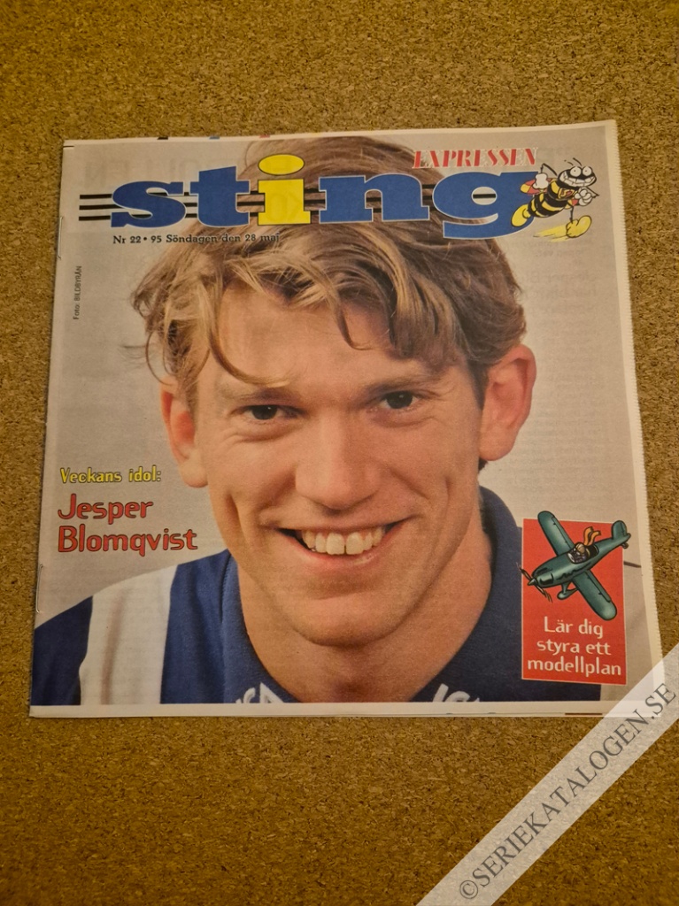 Framsida på Sting-Expressen #22 (1995)