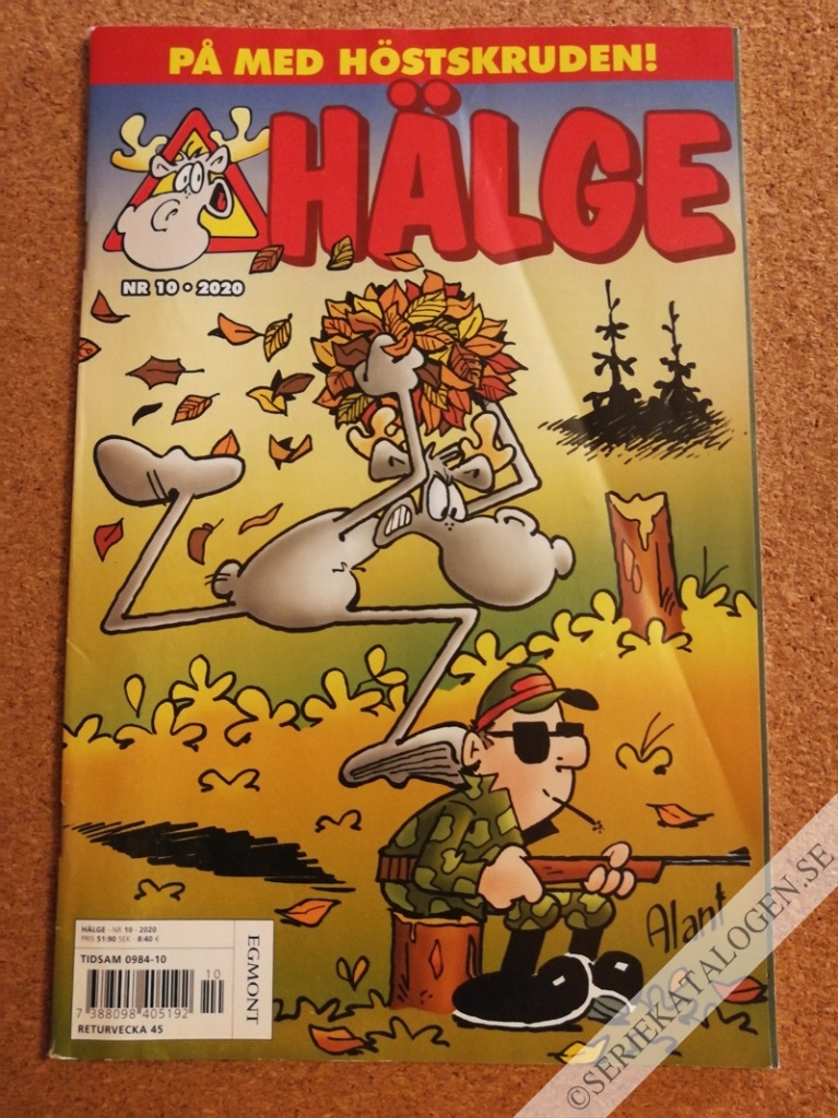 Framsida på Hälge #10 (2020)