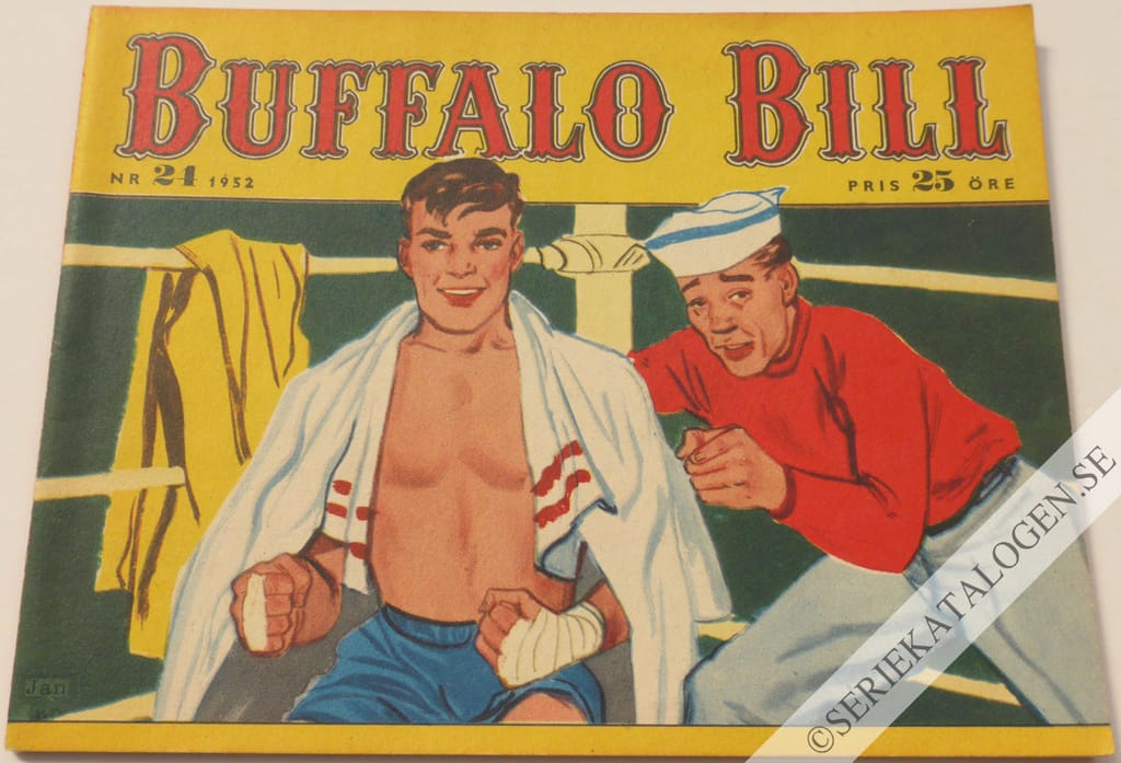 Framsida på Buffalo Bill #24 (1952)