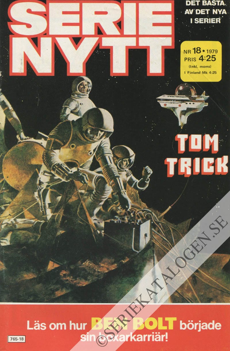 Framsida på Serie-Nytt #18 (1979)