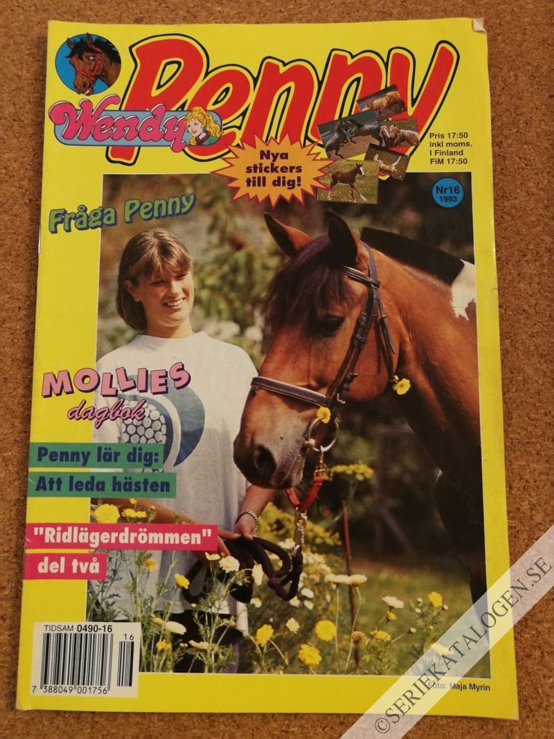 Framsida på Penny #16 (1993)