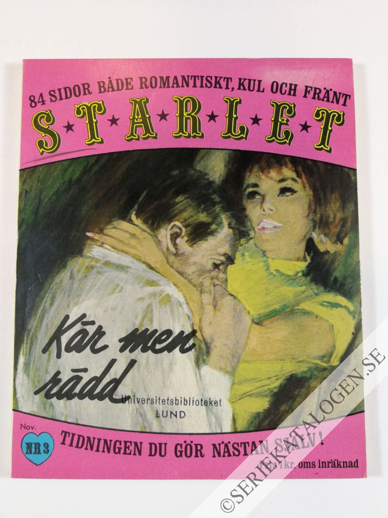 Framsida på Starlet #3 (1966)