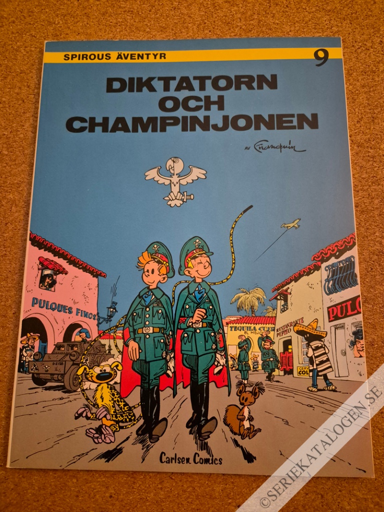 Framsida på Diktatorn och champinjonen (1988)