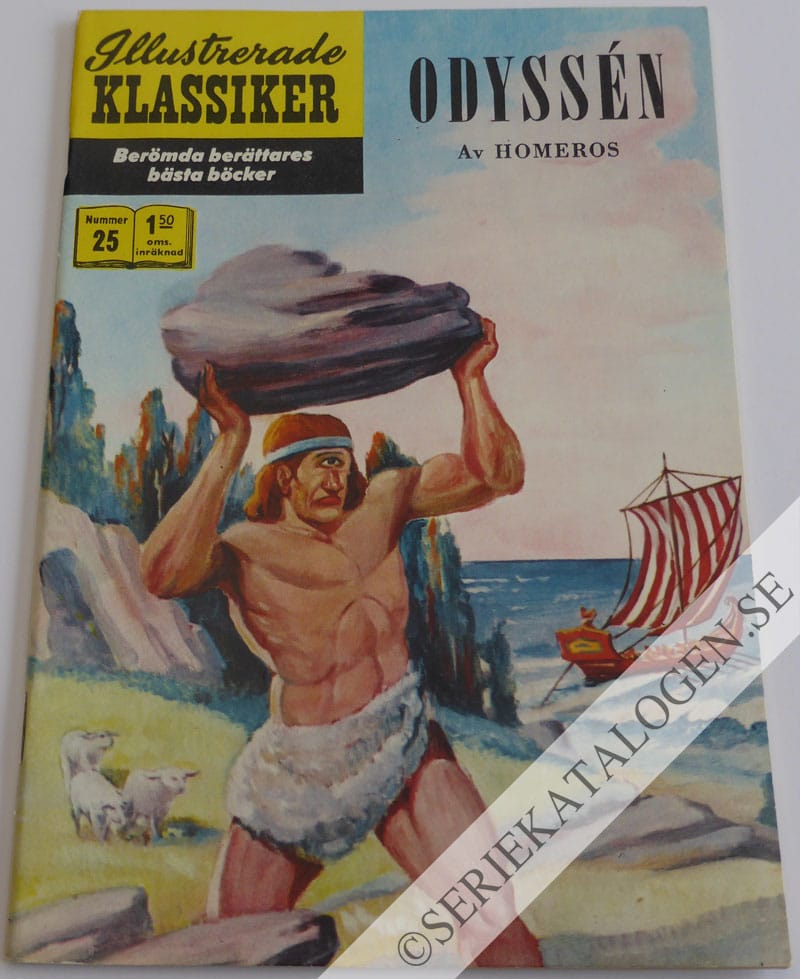 Framsida på Odyssén (1969)