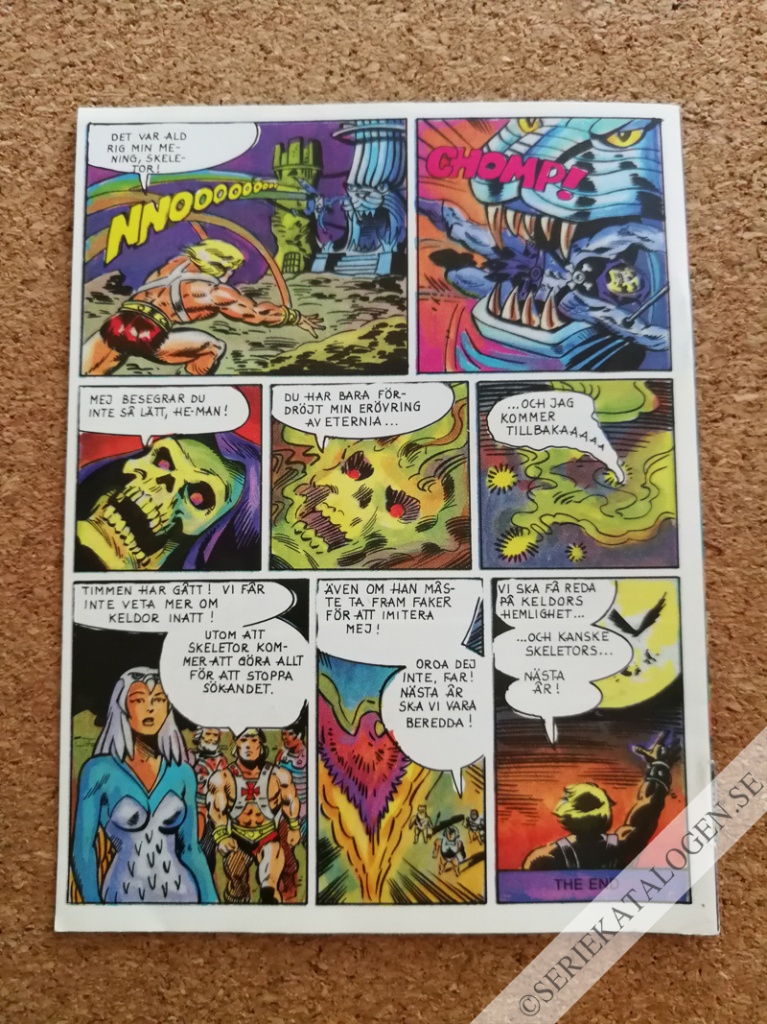 Baksida på Keldors hemlighet (1987)