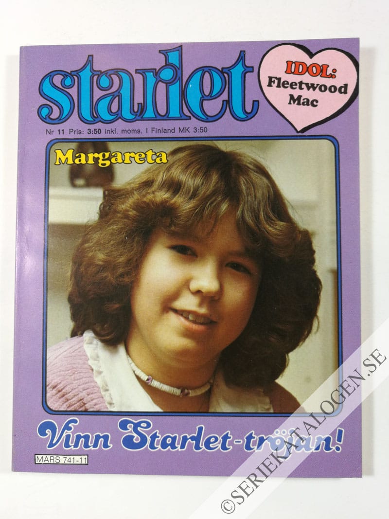 Framsida på Starlet #11 (1980)