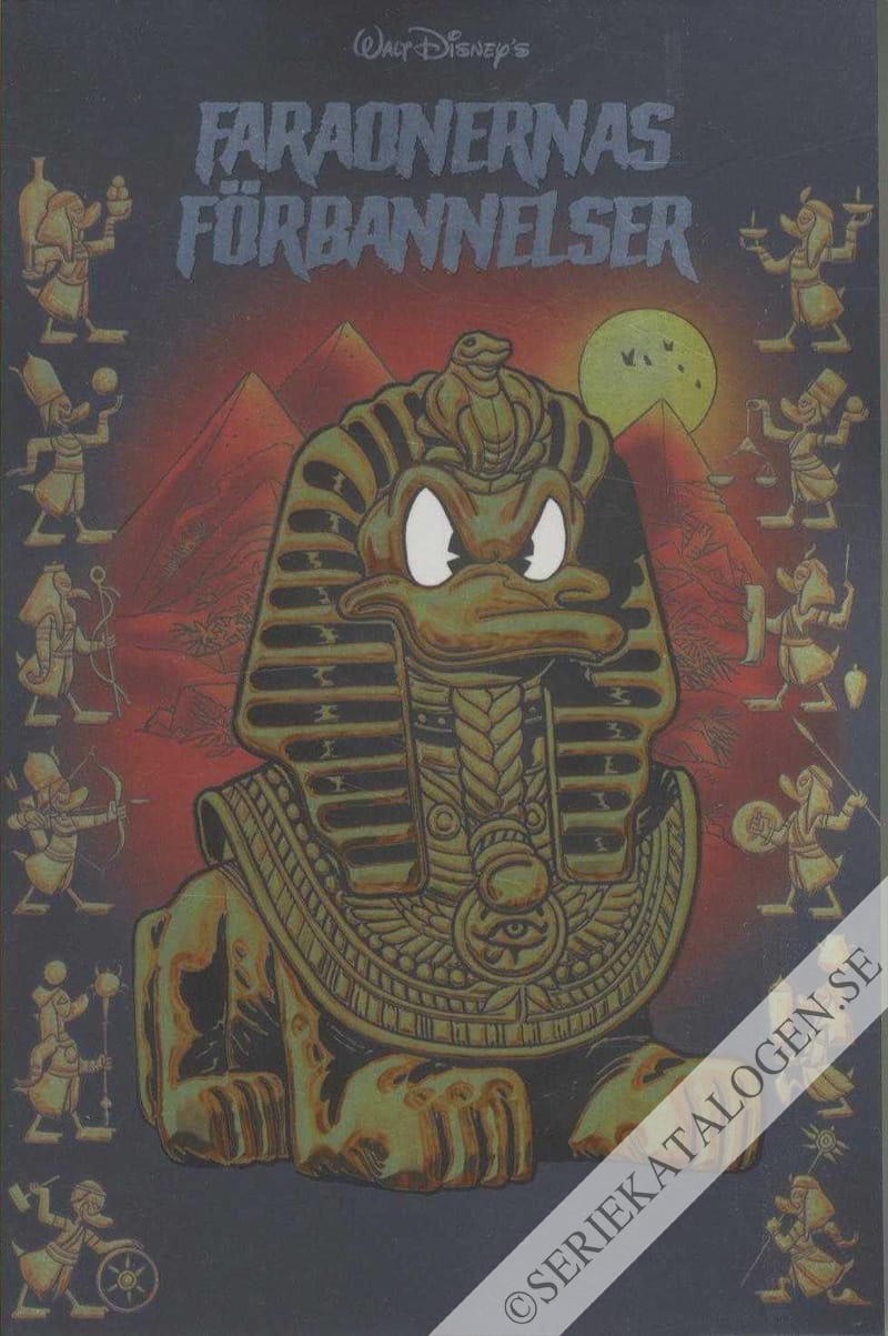 Framsida på Kalle Ankas pocket special Faraonernas förbannelse (2021)