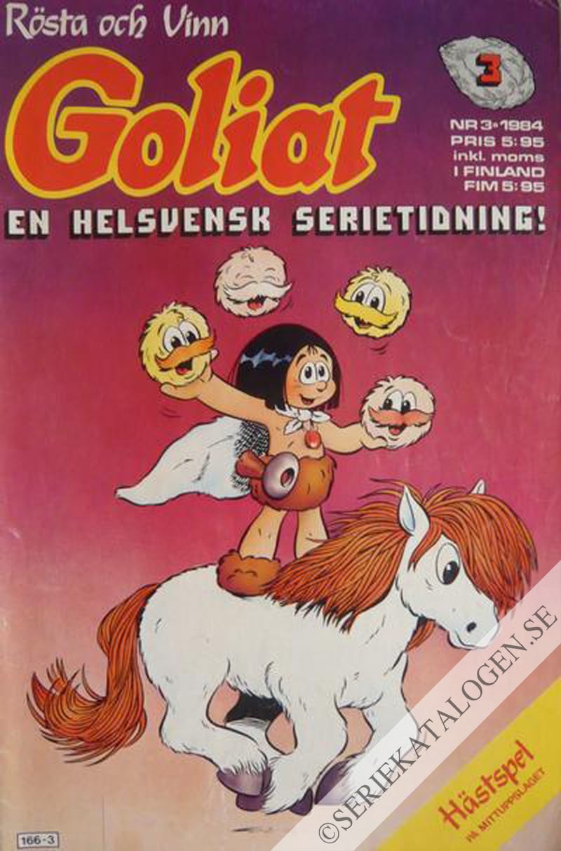 Framsida på Goliat #4 (1984)