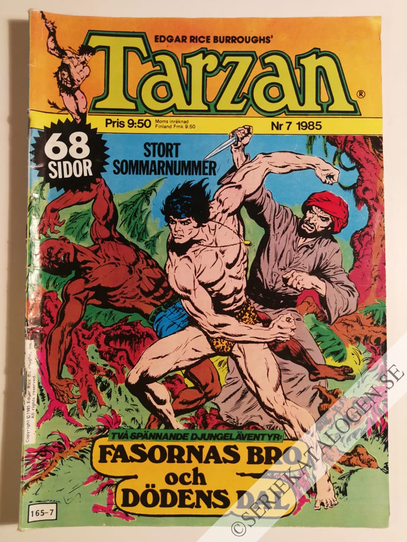 Framsida på Tarzan #7 (1985)