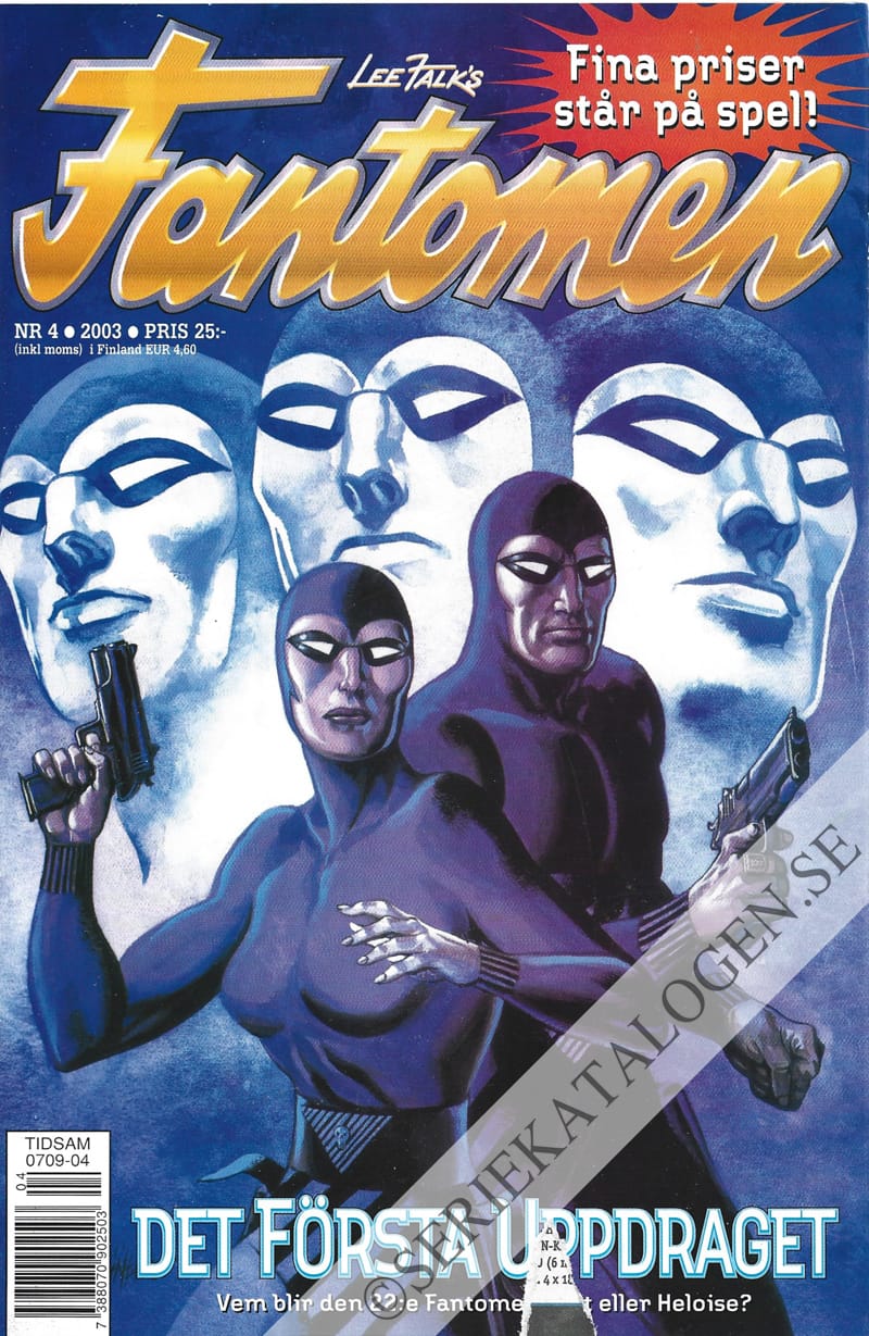 Framsida på Fantomen #4 (2003)