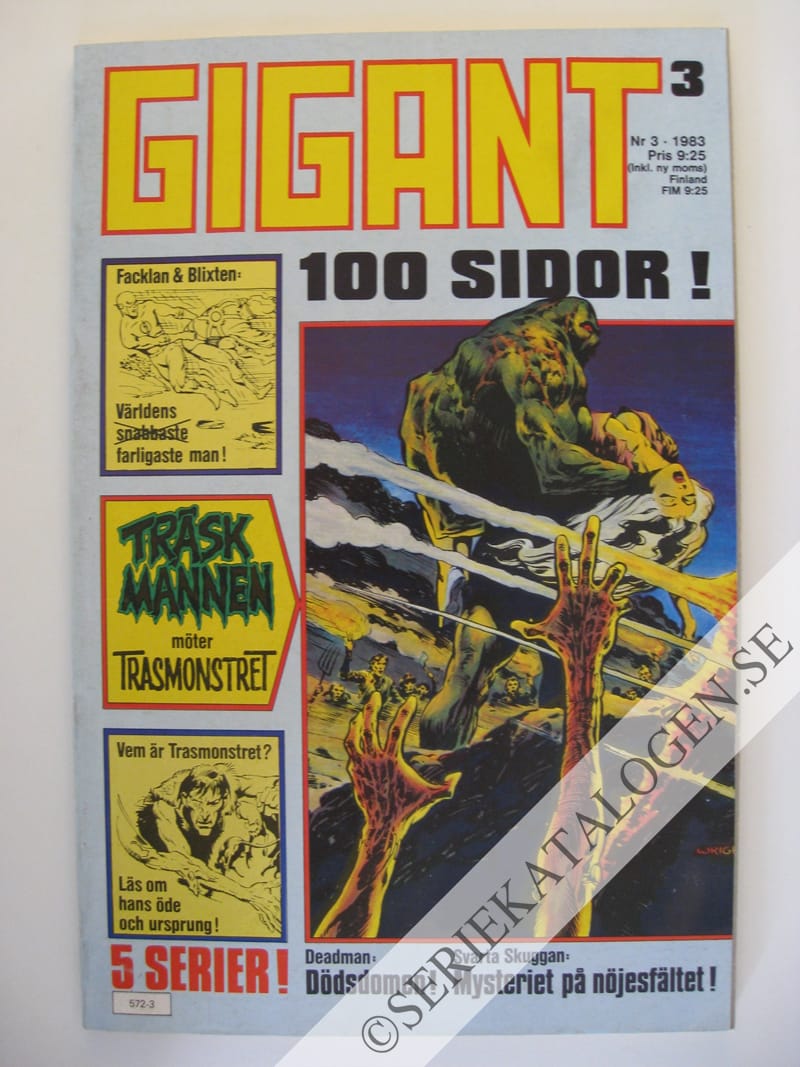 Framsida på Gigant #3 (1983)