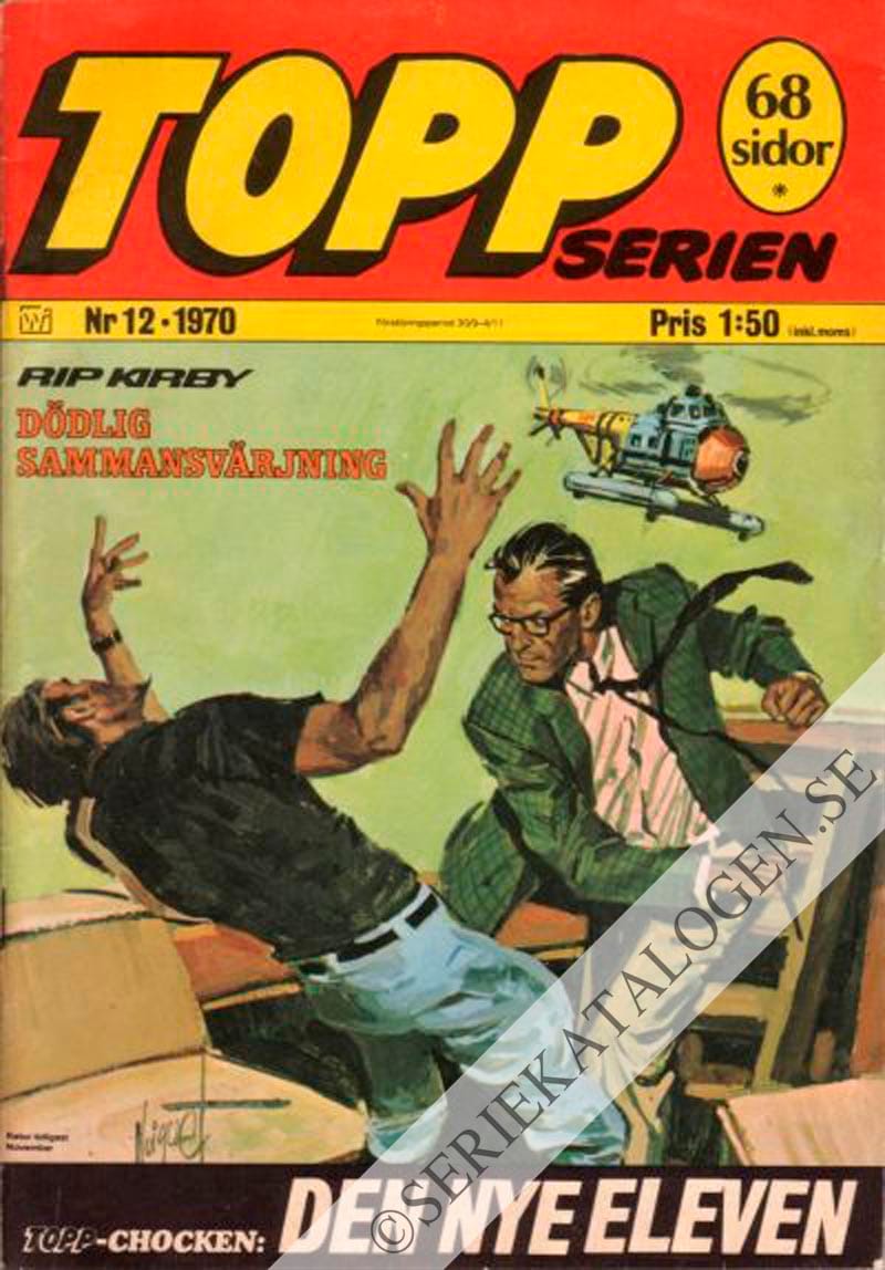 Framsida på Toppserien #12 (1970)
