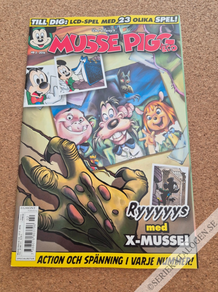 Framsida på Musse Pigg & C:o #2 (2016)