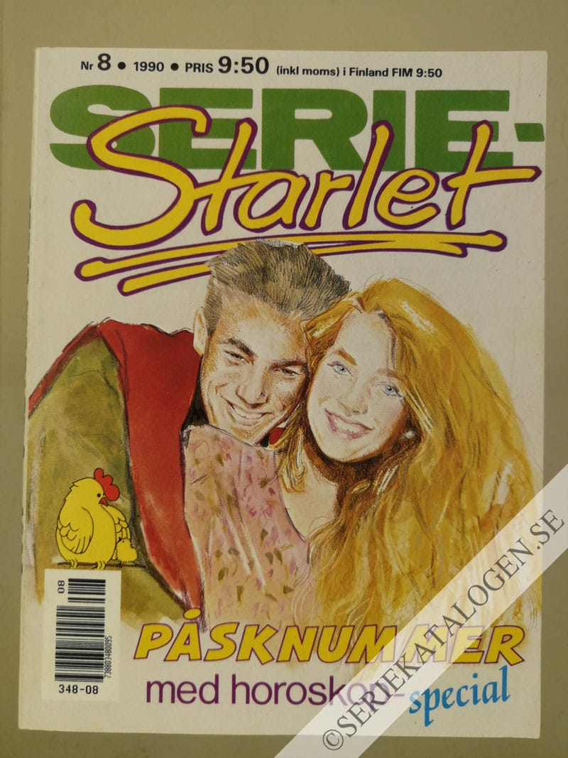 Framsida på Seriestarlet #8 (1990)
