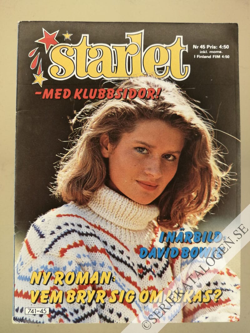 Framsida på Starlet #45 (1982)