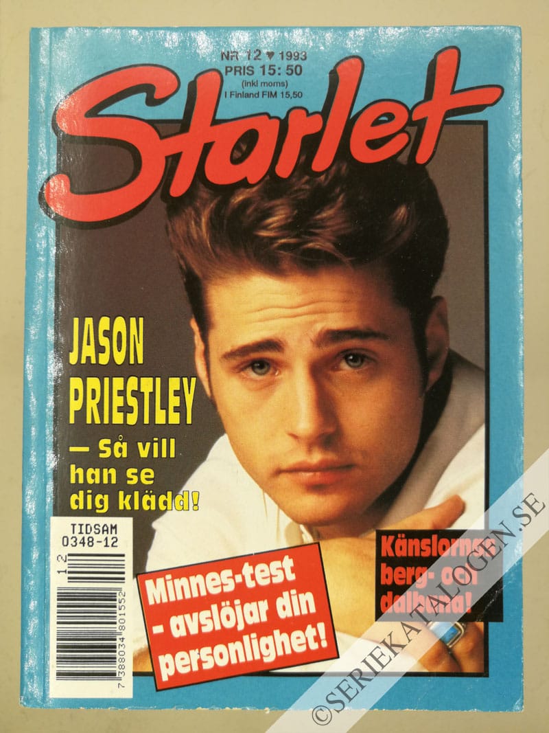Framsida på Starlet #12 (1993)
