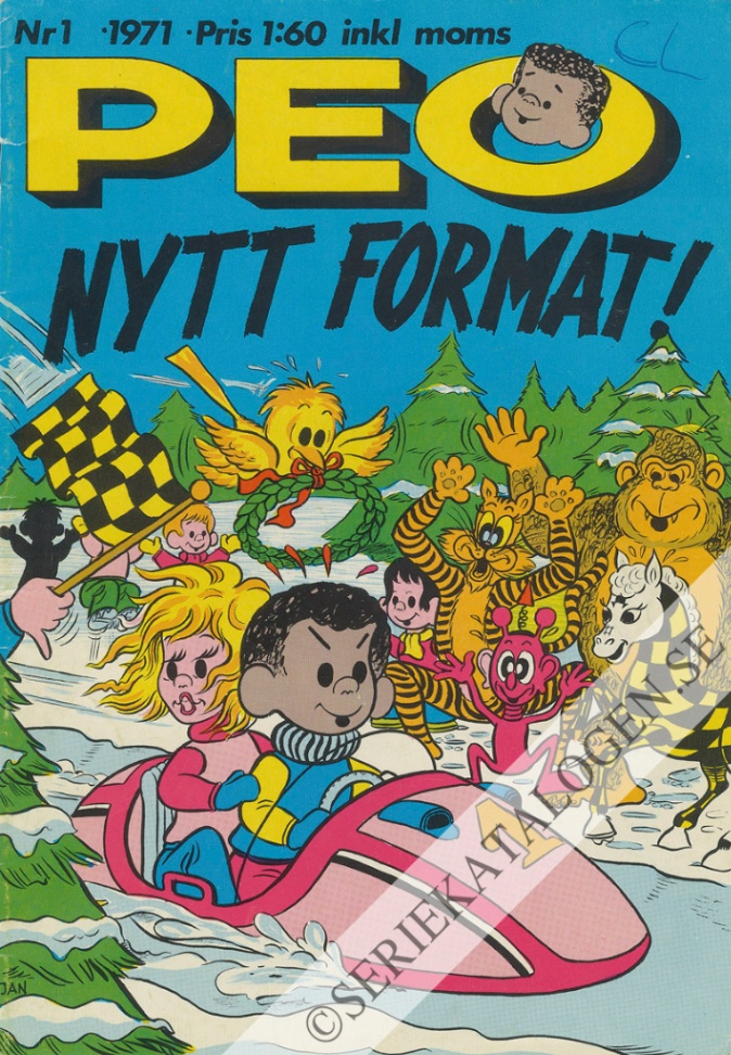 Framsida på Peo #1 (1971)
