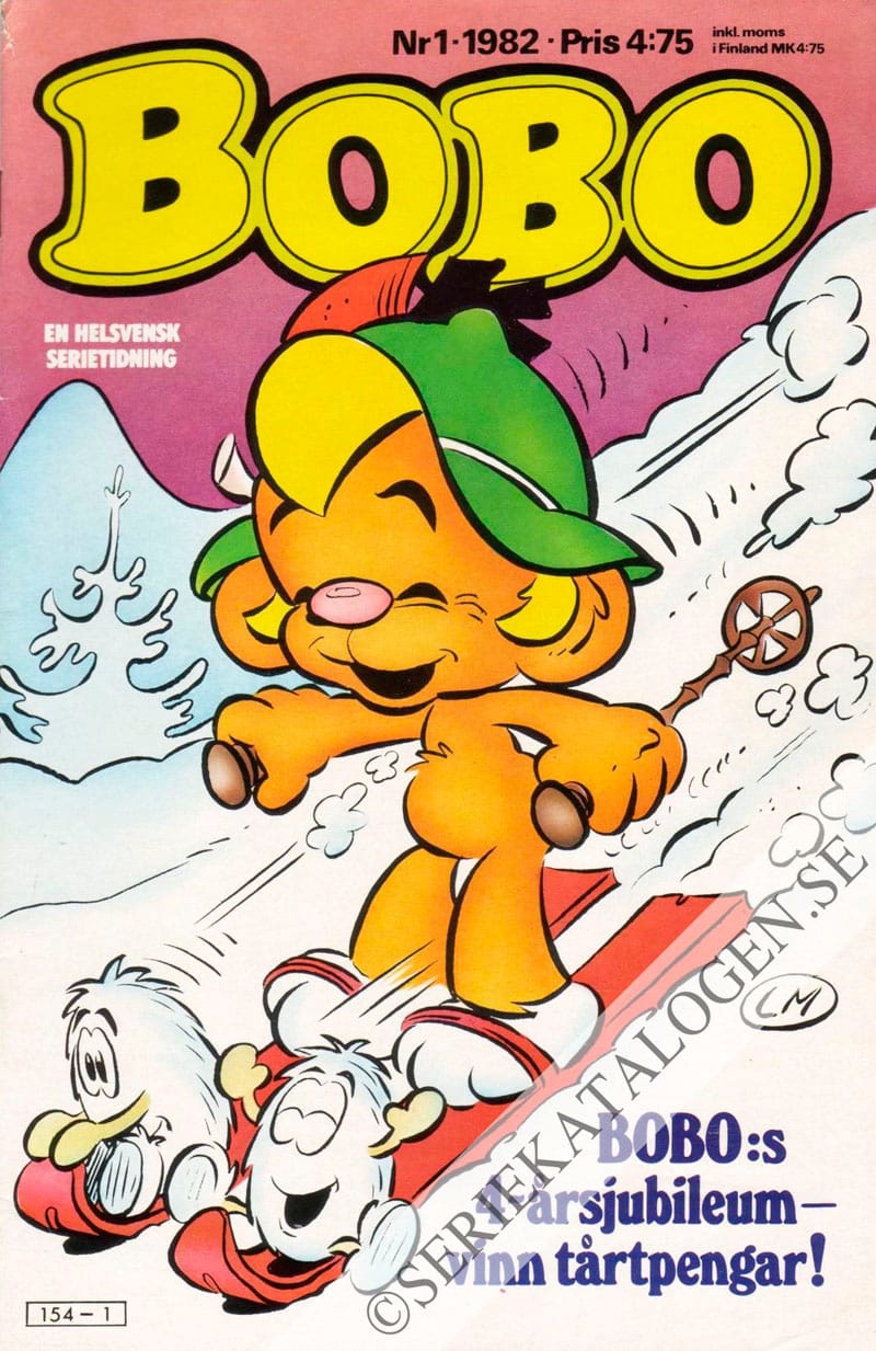 Framsida på Bobo #1 (1982)