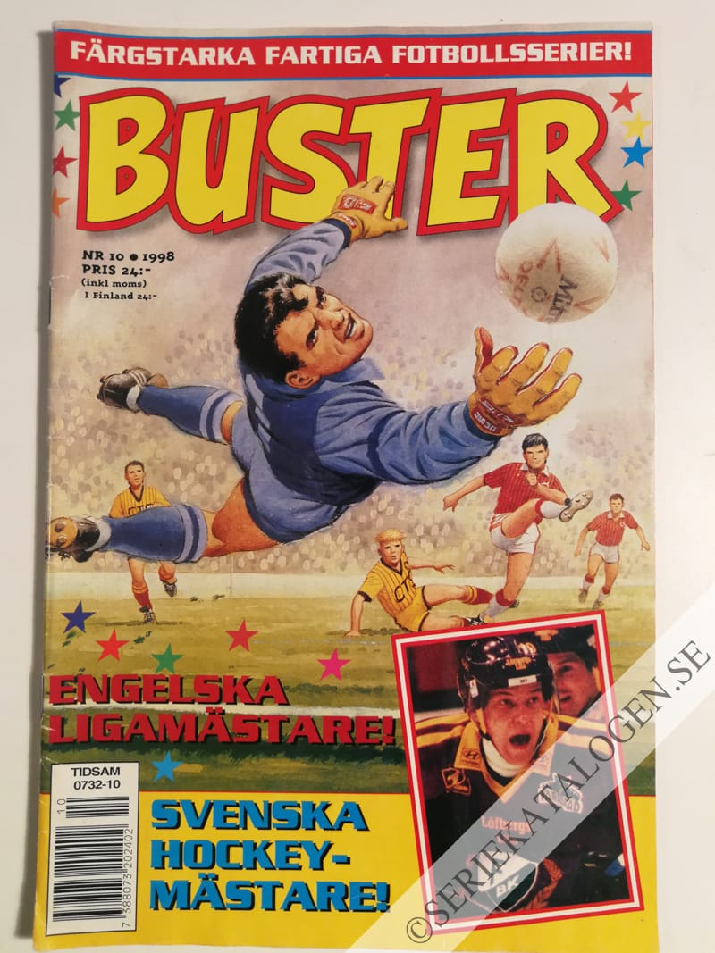 Framsida på Buster #9 (1998)