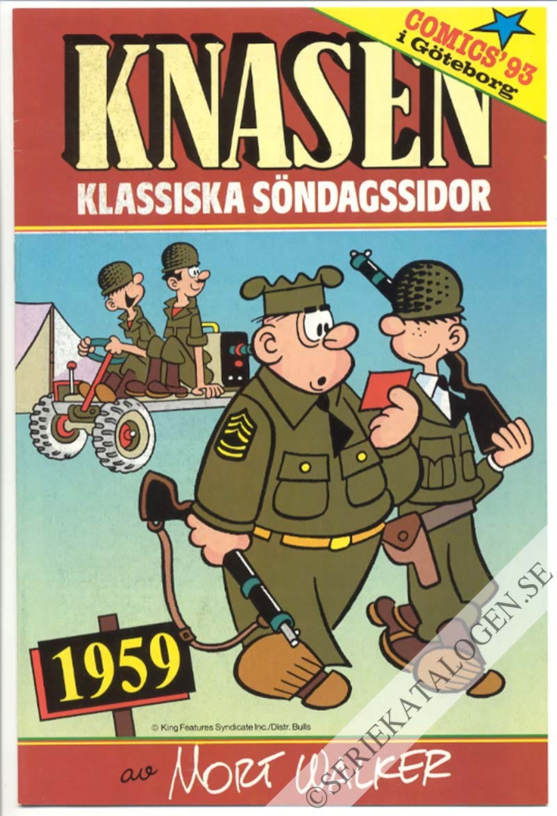 Framsida på Knasen - gratisexemplar # (1993)