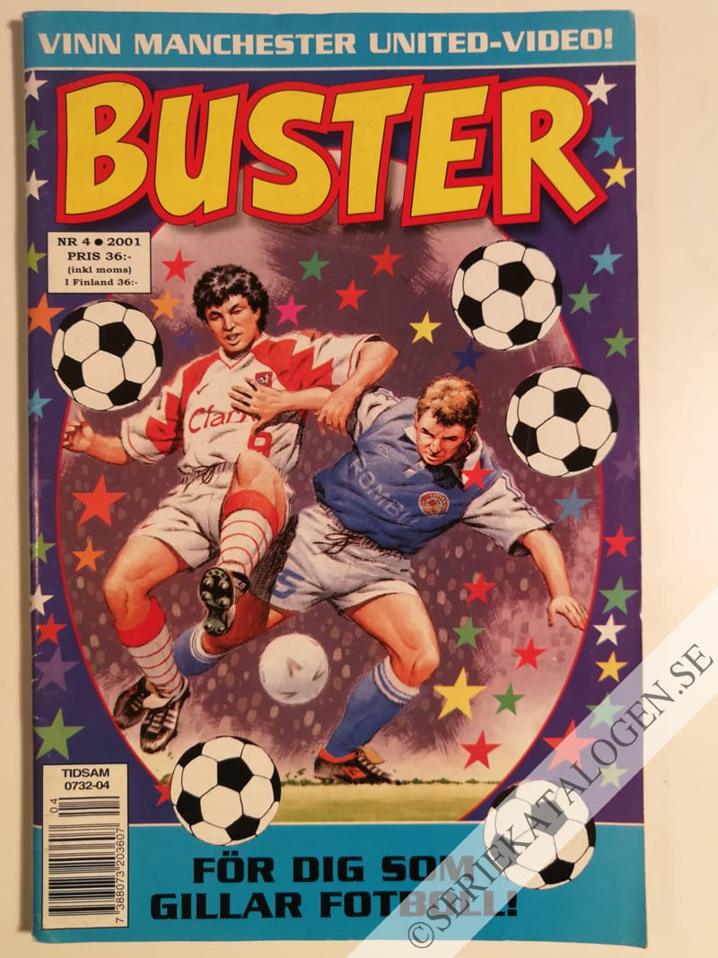 Framsida på Buster #4 (2001)