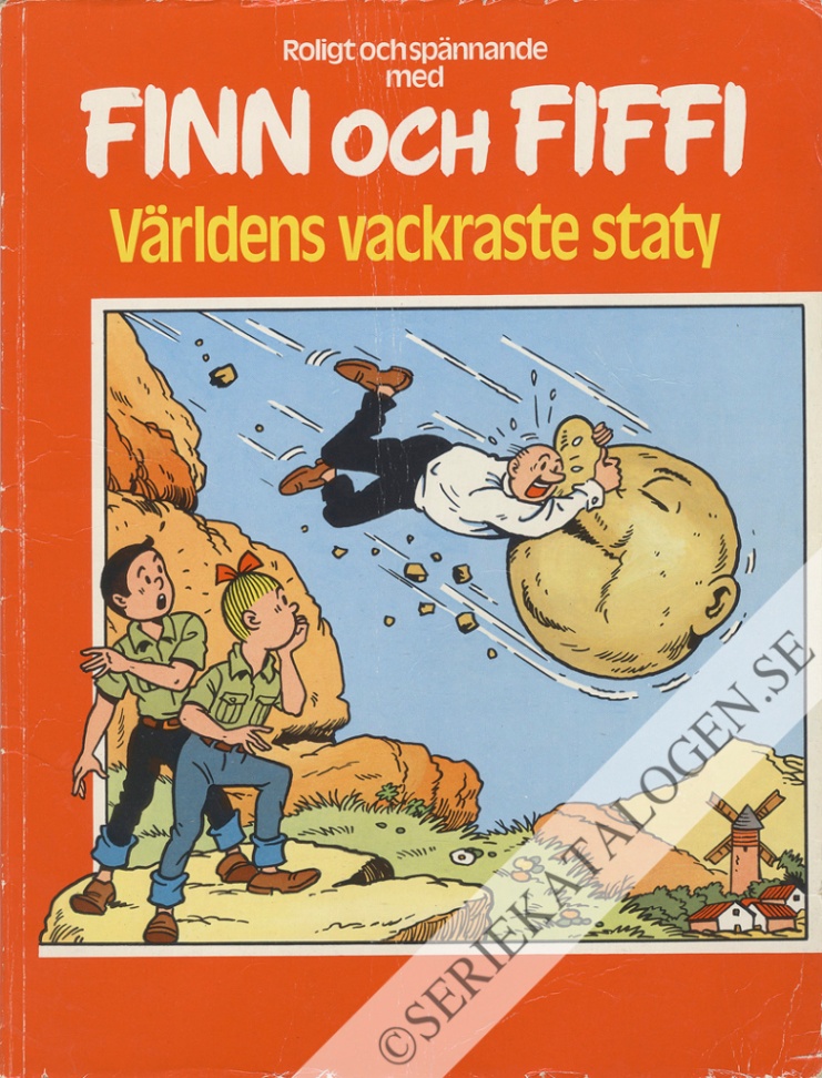 Framsida på Finn och Fiffi #70 - Världens vackraste staty (19??)