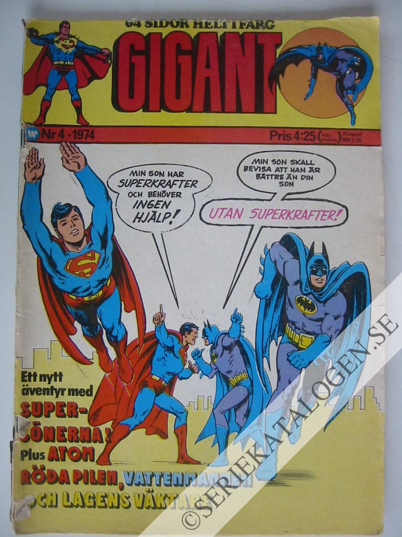 Framsida på Gigant #4 (1974)