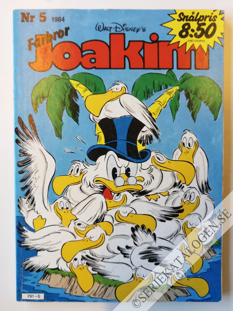 Framsida på Joakim #5 (1984)