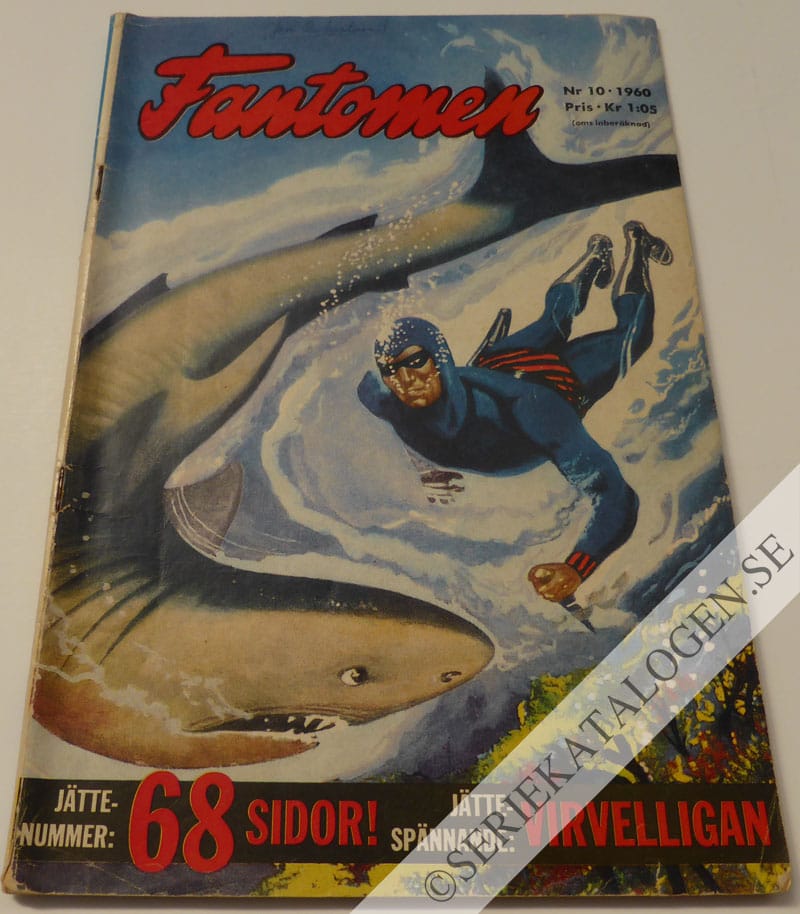 Framsida på Fantomen #10 (1960)