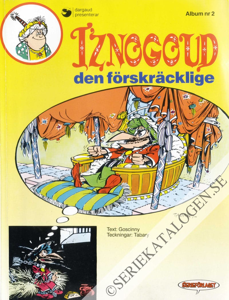 Framsida på Iznogoud den förskräcklige (1990)