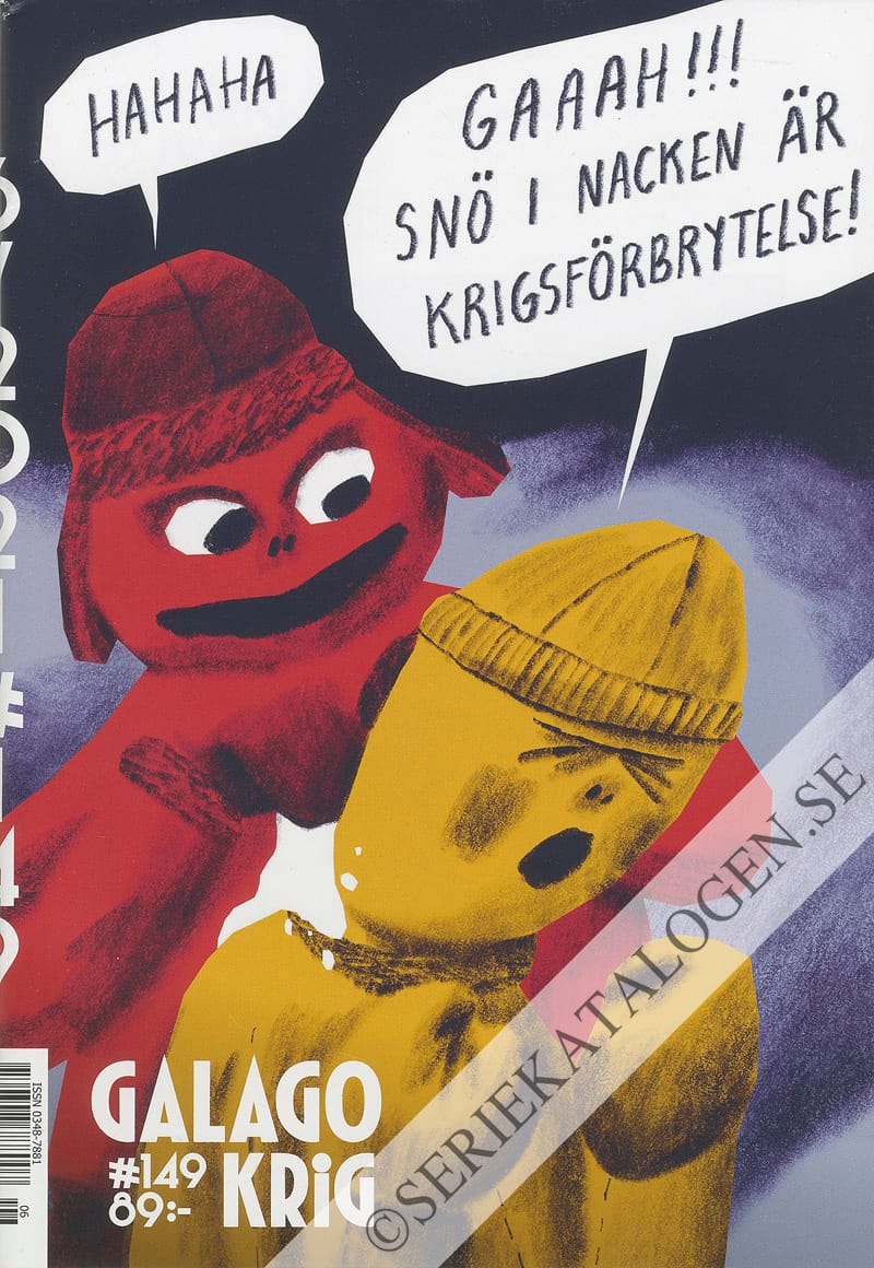 Framsida på Galago #6 (2021)
