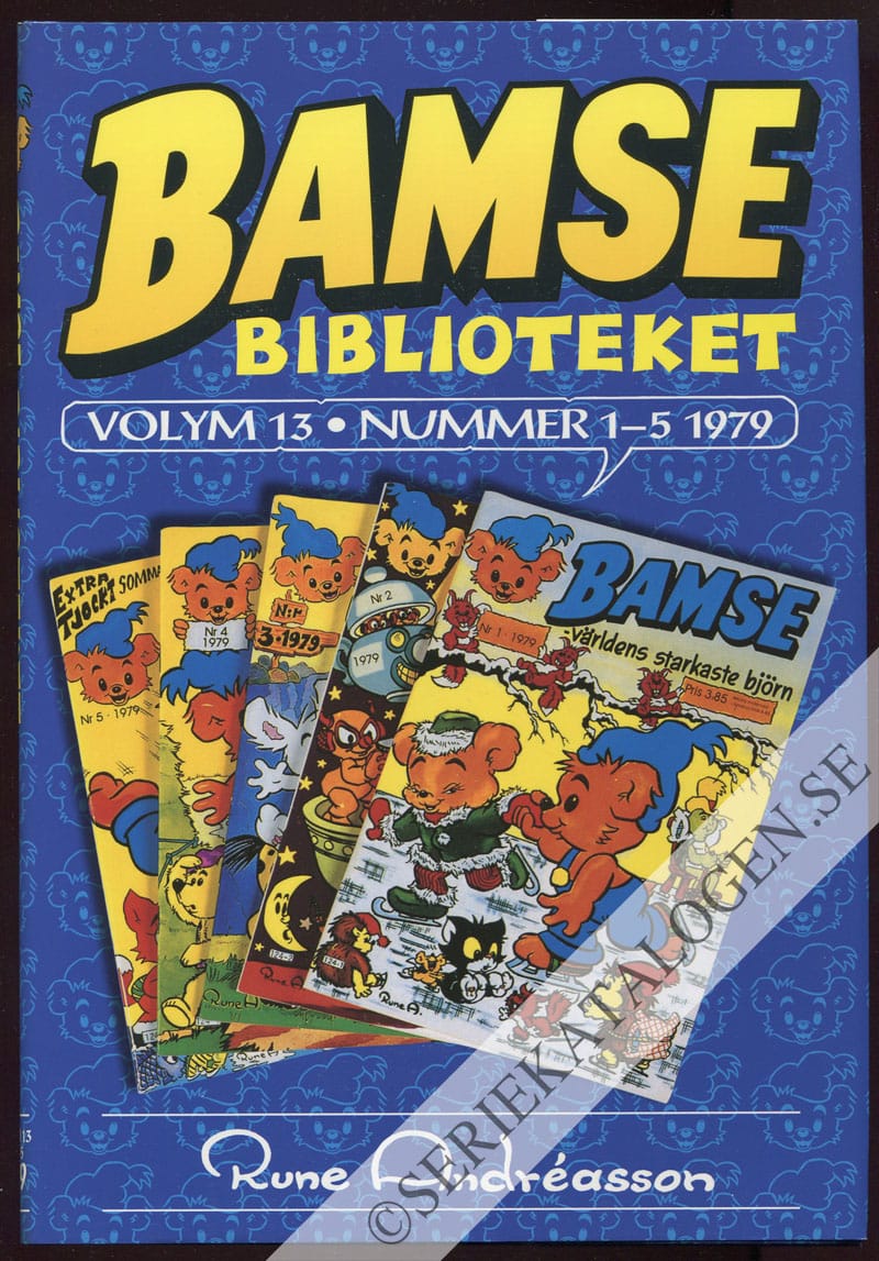 Framsida på Bamsebiblioteket #13 (2005)