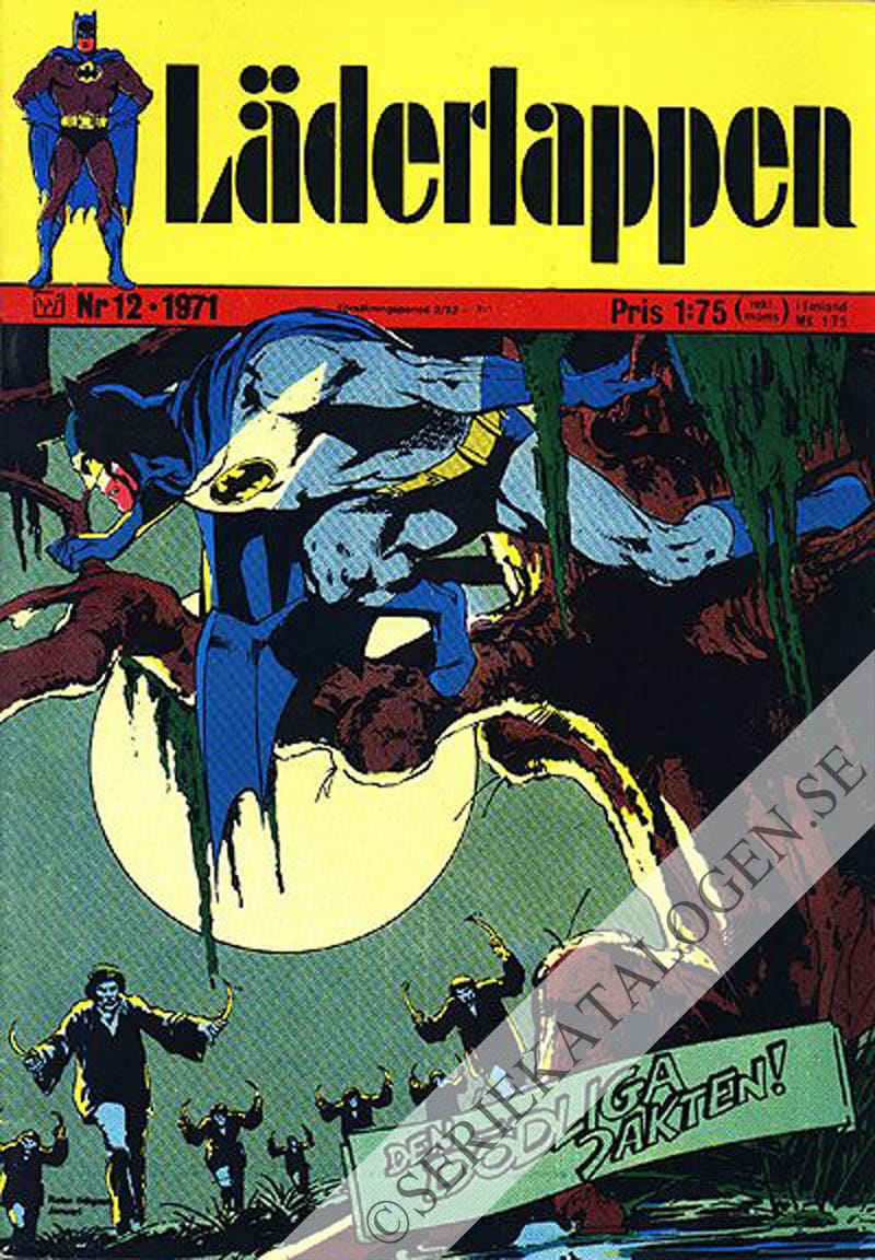 Framsida på Läderlappen och Robin #12 (1971)