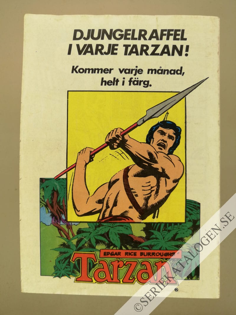 Baksida på Hemligt dokument (1985)